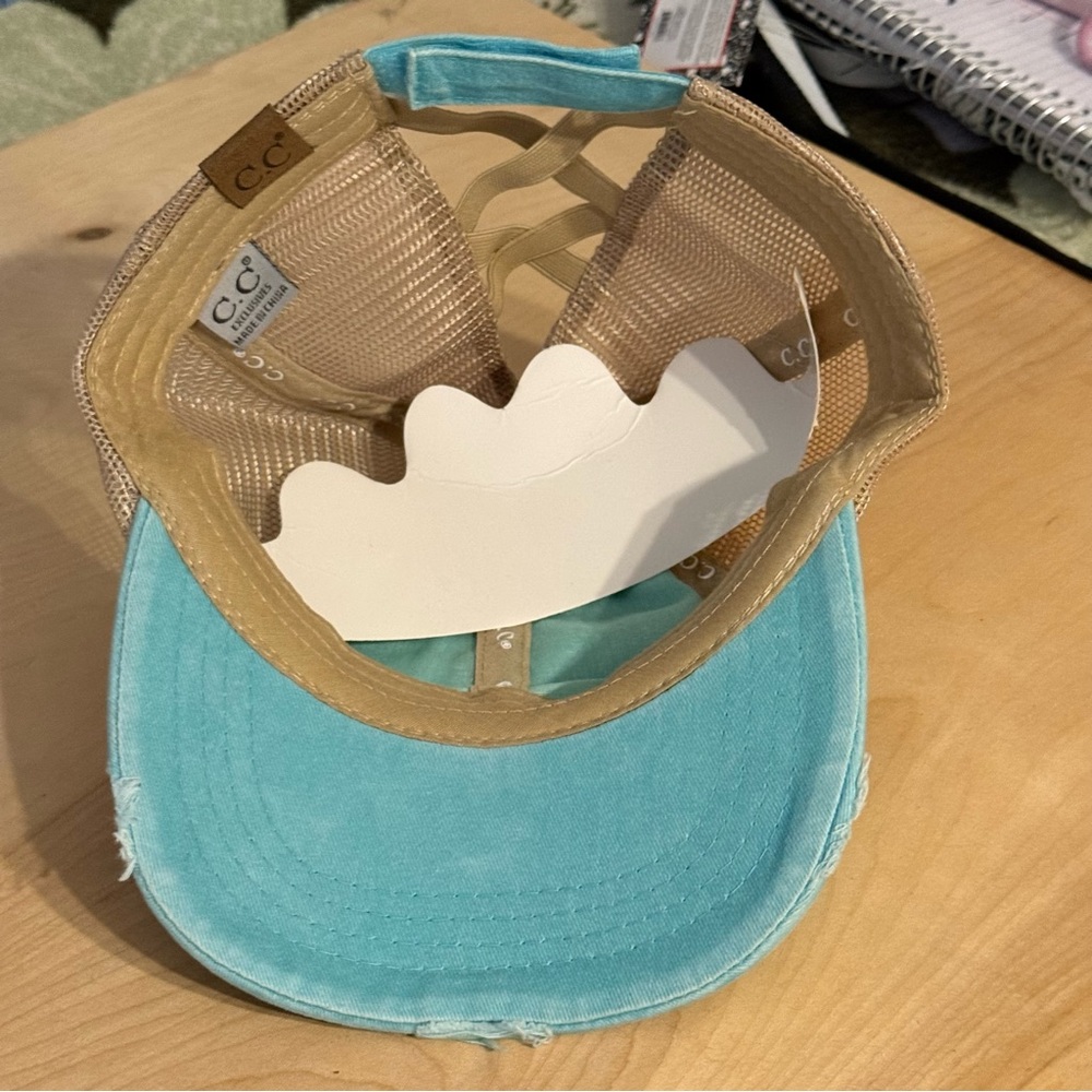 New CC Exclusives Beach Squad Distressed Pony Cap Patented - Picture 2 of 9